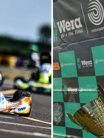 Brogan sponsored Ollie Rands roaring debut in the British Kart Championship